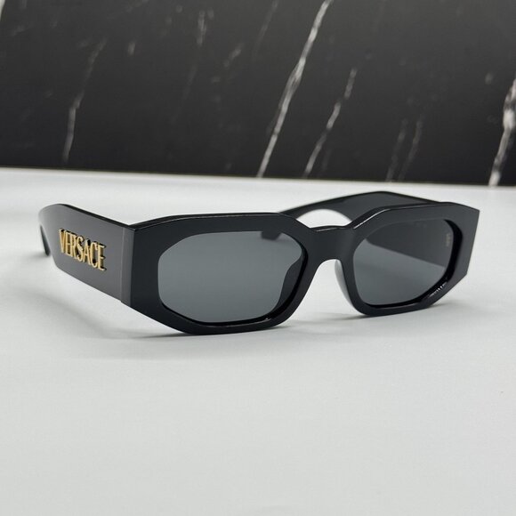 NEW VERSACE VE4489U GB1/87 BLACK WOMEN VERSACE SUNGLASSES MOD 4489-U - Picture 4 of 8